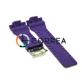 Силиконовый ремешок для часов Casio G-Shock GA-100 GA-110 фиолетовый RKCA-002 - 5
